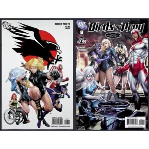 Birds of Prey #8 9 DC Comics 2011 Gail Simone Comic Lot 2x Comic Lot